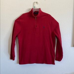 POLO Ralph Lauren Men’s 1/4 Zip 100% Cotton Thick Pullover Sweater Size XL